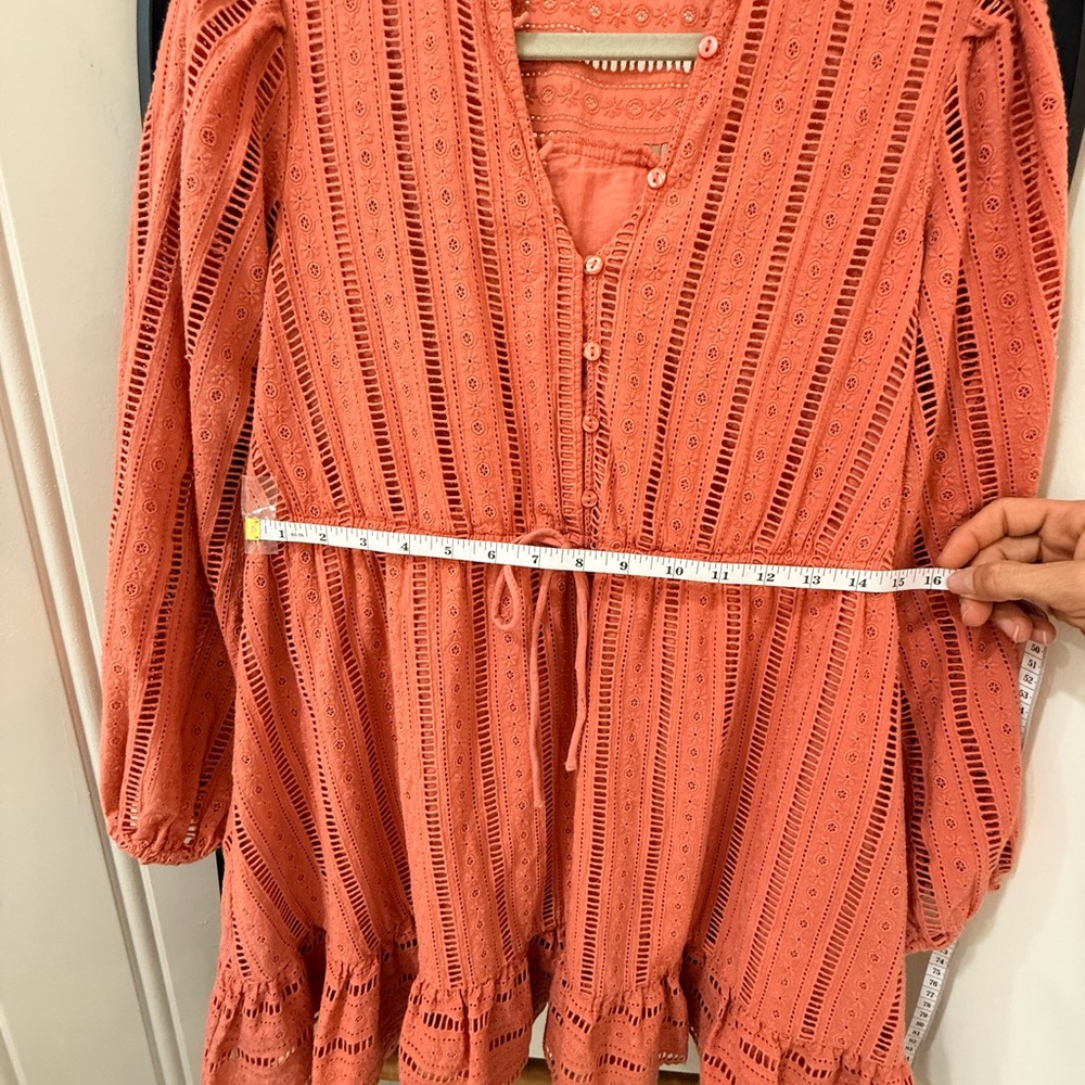 Forever That Girl Eyelet Mini Dress from Anthropologie. - Picture 7 of 10
